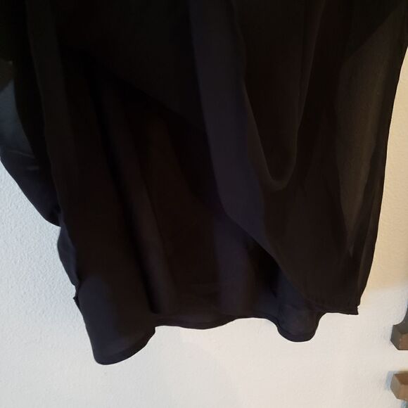 WORGHINGTON Women Ruffle front Blouse L - Picture 4 of 8